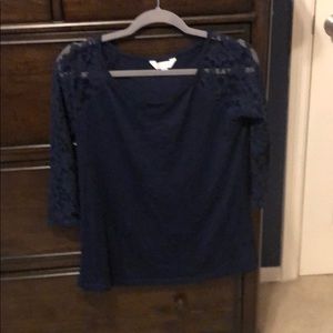 Women’s Charming Charlie Long Sleeve Lace Top